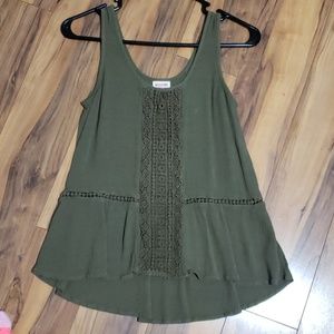 Mossimo Army Green Tank